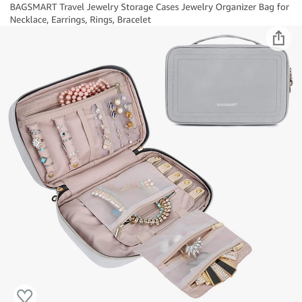 BAGSMART Jewelry travel case